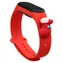 Hurtel Armband, weihnachtlich rot / Armband / XIAOMI Mi Band 3/4 / mit Socke