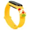 Hurtel Weihnachtsarmband mit Hausmotiv für XIAOMI Mi Band 3/4, gelb / Armband / Silikon / Weihnachtsmotiv