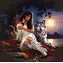 Norimpex Malen nach Zahlen Indische Frau mit Wolf / 40x50 cm