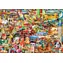 GRAPHICS Puzzle Retro Spielzeug / 1000 Teile / 69 × 47,8 cm