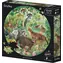 GRAPHICS Rundes Puzzle Tigerkatzen im Dschungel / 501 Teile / Durchmesser 44 cm