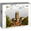 Grafikpuzzle: Kathedrale von Worcester - Ansicht vom Royal Fort Park / 1500 Teile
