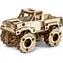 Wooden City 3D Holzpuzzle Superschneller Monstertruck Nr. 3 / ab 8 Jahren