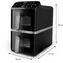 Philips NA461/00 schwarz-silber / Heißluftfritteuse / Touchscreen / 2750 W / Volumen 10 l