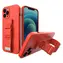 Hurtel Rope Gelhülle mit Kette für XIAOMI POCO X3 NFC rot / Hülle / TPU-Gel / Armbandkette