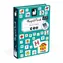 JANOD Magnetibook Englisches Alphabet / Magnetbuch / 104 Magnetbuchstaben / 26 Karten / ab 3 Jahren