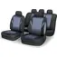 Compass Poly Sitzbezüge / Autositzbezüge / 9-teiliges Set / kompatibel mit Seitenairbag