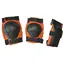 TRULY Protektoren NAIVE SET orange / Größe L / Knie-, Ellbogen- und Handgelenkschützer / Klettverschluss
