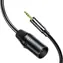 Orico AXKF schwarz / Audiokabel / 3,5-mm-Klinkenstecker auf XLR (F) / 5 m