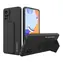 Wozinsky Schutzhülle mit Ständer für Xiaomi Redmi Note 11 Pro, schwarz / Handyhülle / Silikon / mit Ständer