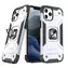 Wozinsky Ring Armor Apple iPhone 14 Pro Max silber / Schutzhülle / Magnetischer Ringhalter