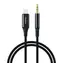 Choetech AUX007 Lightning (M) - Klinkenstecker 3,5 mm (M) 1 m schwarz / Audiokabel / Verbindungskabel
