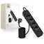 Tech-Protect PCL4X3 schwarz / Verlängerungskabel / 4X 240 V / 2x USB-A / 1x USB-C / 200 cm