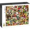 GRAPHICS Puzzle Collage: Küche in Farben / 1500 Teile / 85 x 61 cm
