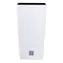Prosperplast RATO SQUARE weiß 20 x 20 x 37,6 cm / Blumentopf / Quadratisch / Kunststoff / Volumen 11,4 l / Höhe 37,6 cm
