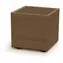 Prosperplast MADERA SQUARE Öko-Holz 38,5 cm Natur / Blumentopf / Kunststoff / 31,5 l