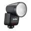 Godox V1 mid N / Blitzgerät mit Rundkopf / für Nikon / TTL / HSS / Li ION -Akku