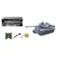 STARX Ferngesteuerter Panzer Grau / RC-Panzer / IR + 2,4 GHz / Sound- und Lichteffekte