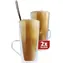 Maxxo Frappé / Thermoglas / Doppeltes Borosilikatglas / 320 ml / 2 Stk