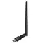 Lanberg WLAN-Adapter N300 schwarz / WLAN-Adapter / USB 2.0 / 300 Mbit/s / interne und externe Antenne
