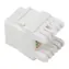 Lanberg Keystone-Modul RJ45-LSA weiß / Keystone-Modul / CAT.6A UTP / werkzeuglos, 180° / Pinbelegung 568A/B