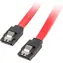 Lanberg CA-SASA-14CU-0050- R rot / SATA-Kabel / SATA (M) - SATA (M) / 0,5 m