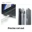 Elago Ultra Slim Case dunkelgrau / Schutzhülle für MacBook Air 15" M2/M3/M4