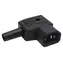Bachmann 915.172 / Stecker IEC320 C14 Stecker / gebogen / 250 V / 10 A / schwarz