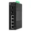 LevelOne IGS-2106 Hilbert / Industrie-Switch / 4X GE / 2x SFP / Managed L2 / IP30 / DIN-Schiene