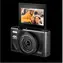 EasyPix V64 Flip schwarz / Kompaktkamera