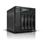 Asustor Lockerstor AS6704T V2 / NAS-Server / 4X Einschübe / 4 GB DDR4 / 2x 2,5 GbE / USB 3.2