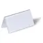 Durable , transparente Tischnamensschilder / 52 x 100 mm / PVC / 25 Stück