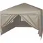 Cattara PALACE beige / Partyzelt / Scherenfaltung / 3 x 3 m / Höhe 2,5 m / Wasserdicht