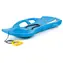 Prosperplast Bobschlitten-Schneezugsteuerung hellblau / Robuster Kunststoff, Metallrahmen / 110 x 40 x 14,5 cm