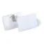 Durable Namensschild mit Kombiclip, transparent / Namensschild / 90 x 54 mm / PVC / 50 Stück