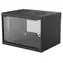 Intellinet Wandmontage-Rack 540x400 mm schwarz / Rack / 19" / 6U / Flatpack / Tragfähigkeit 50 kg