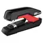 Rapid Supreme Omnipress SO30c schwarz/rot / Hefter / kompakt / 30 Blatt / SuperFlatClinch