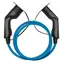 Kabelmeister Ladekabel Typ 2 - Typ 2 blau 5m / Ladekabel / Modus 3 / 3-phasig / 16A / 11kW / IP54