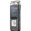 Philips DVT6115 / Diktiergerät / 8 GB Speicher / USB-C / microSDHC max. 32 GB / 3 Mikrofone