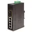 Planet ISW-511 / Industrieschalter / 4X 10/100 RJ-45 / 1x 100FX MM 2km / DIN-Schiene / IP30