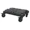Keter ROC Pro Gear 2.0 schwarz / Plattformwagen / Tragfähigkeit 145 kg / 4 Räder / 443 x 775 mm