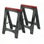 Keter Arbeitsziegen, 2 Stück / Ziege / Faltbar / Tragkraft 340 kg / 57,8 x 41 x 77 cm
