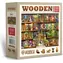 Wooden City Holzpuzzle Eine Geschichte auf jedem Regal 1010 Teile / ab 14 Jahren