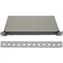 Optix optische Kassette 19" 12x SC grau / Optische Kassette / 1 HE / Kunststoffverriegelung