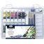 ROYAL & LANGNICKEL Acrylfarben-Set, 21-teilig / Kreativset / 12 Farbtöne / Kunststoffbox