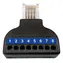 Wantec Splitter 2wIP schwarz / Splitter / für 4 Leitungen / kompatibel mit 5627