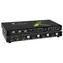 Intellinet KVM-Switch HDMI 4:1 schwarz / KVM-Switch / 4K 60Hz / 3x USB 2.0 / Fernbedienung