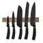 BERLINGERHAUS Black Rose Kollektion / Messerset / Magnetischer Halter / 6-teilig