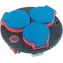 Brennenstuhl Steckdoseneinsatz 3x IP44 / Steckdoseneinsatz / 3 Steckdosen / 230 V / 16 A