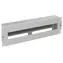 Solarix RAIL-3U-DIN / Montagepanel / 3U / DIN-Schiene / 19" / RAL 7035